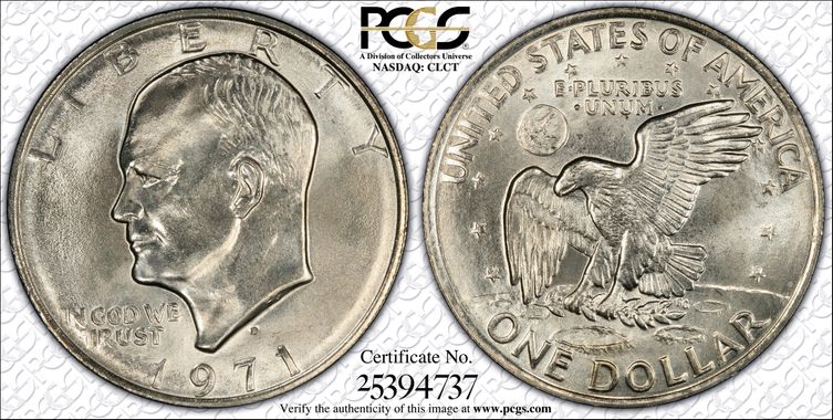 Cert 25394737 - Coin Image