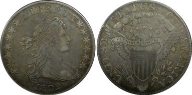 1802 $1 XF45