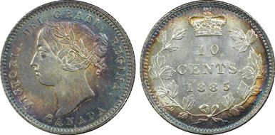 1885 10C MS63