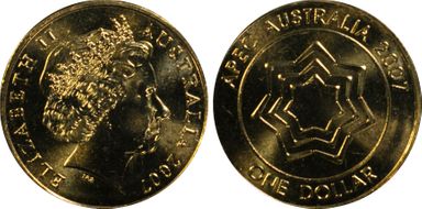 2007 $1 APEC MS65