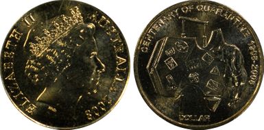 2008 $1 Quarantine MS65