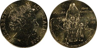 2008 $1 MacKillop MS65