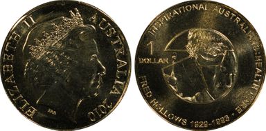2010 $1 Fred Hollows MS66
