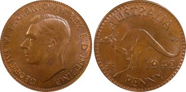 1942 (b) 1D Without I MS64BN