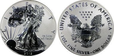 2012-S $1 Silver Eagle Rev PR  75th Anniversary SF Mint Set First Strike PR69