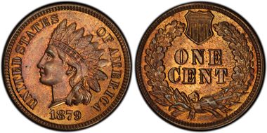 1879 1C MS63RB