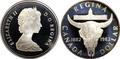 1982 S$1 Regina PR69DCAM