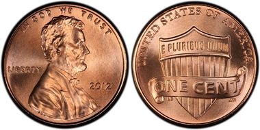 2012 1C Shield MS68RD