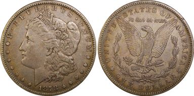 1878-S $1 VAM 56, Long Arrow Shaft XF45
