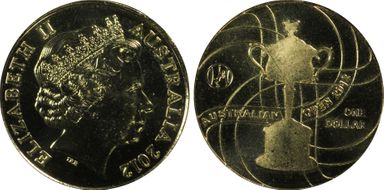 2012 $1 Women's Trophy MS66