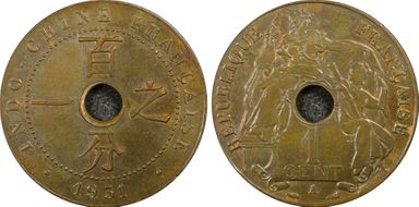 1931-A 1C Lec-96 Torche MS64BN