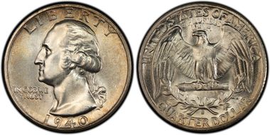 1940-S 25C MS67