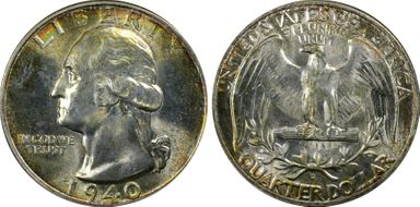 1940-D 25C MS66