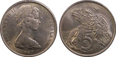 1967 5C AU58