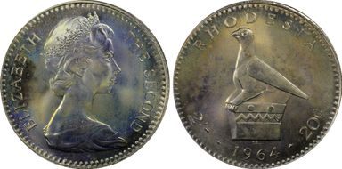 1964 2 Shil KM-3 PR67