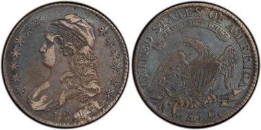 1818/7 50C O-101, Large 8 XF40