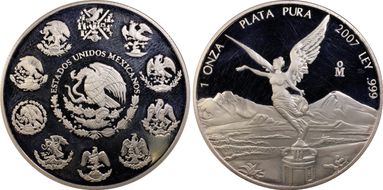 2007-Mo Onza Libertad Ag PR64DCAM