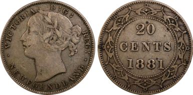 1881 20C VF35