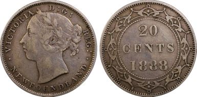 1888 20C VF35