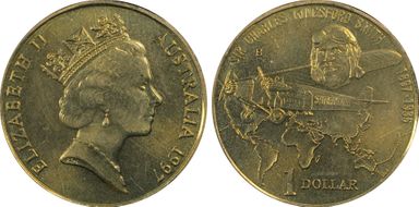 1997-B $1 Kingsford Smith MS66