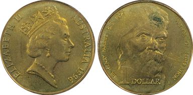 1996-S $1 Parkes MS66