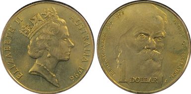 1996-A $1 Parkes MS66