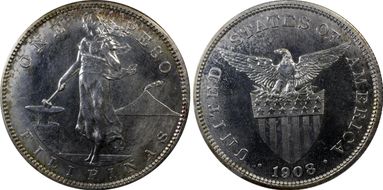 1908 Peso PR64
