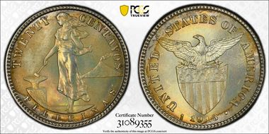 1913-S/S 20C Allen-11.09a MS67+