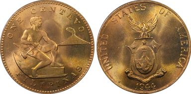 1944-S 1C KM-179 MS67RD