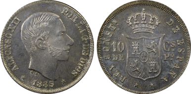 1885 10C MS67