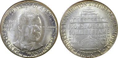 1946-D 50C Booker T. Washington MS67