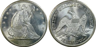 1859-S 50C MS68