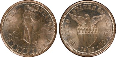 1907 10C MS66