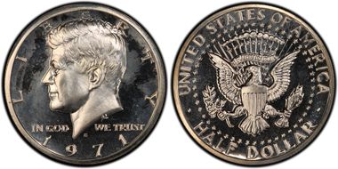 1971-S 50C DDO FS-103 PR64