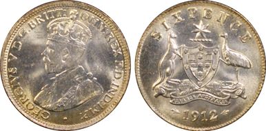 1912 6D MS64