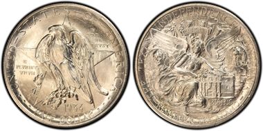 1934 50C Texas MS66