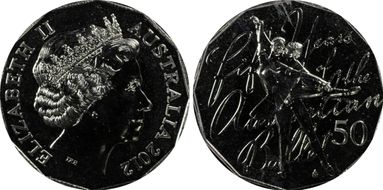 2012 50C Australian Ballet MS67