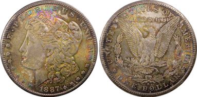 1887-S $1 MS64