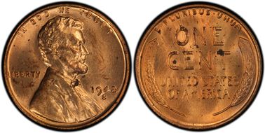 1942-S/S 1C RPM FS-512 MS64RD