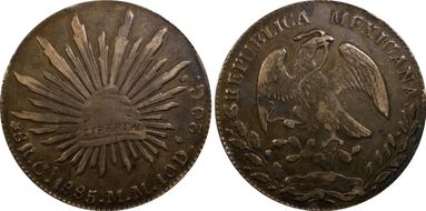 1885-Ca MM 8 R Ca68 VF35