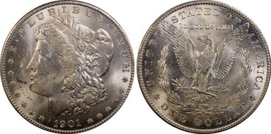 1901-O $1 MS64