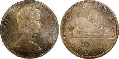 1966 S$1 Large Beads MS64