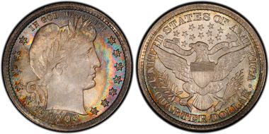 1893 25C MS66