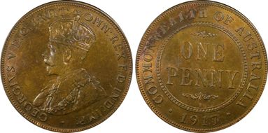 1917-I (c) 1D KM-23 MS64BN