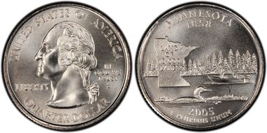 2005-P 25C Minnesota, Extra Tree, FS-803 DDR-004, Satin Finish SP69