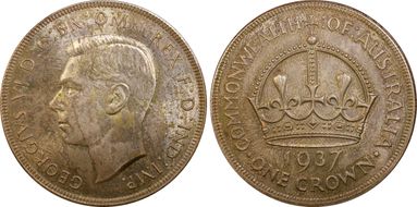 1937 Crown KM-34  Ag MS64