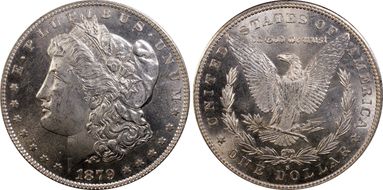 1879-S $1 MS64