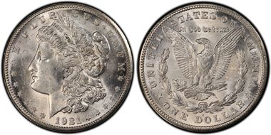 1921-S $1 VAM 1B-6, Thorn Head MS62