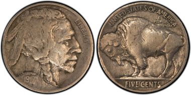 1917 5C 2 Feathers, FS-401 VF30