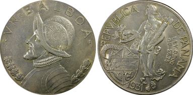 1931 Balboa KM-13  Ag AU53